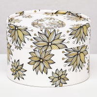 Коробка "Яичко с цветком", завальцованная, 13 х 8,5 см Коробка "Яичко с цветком", завальцованная, 13 х 8,5 см