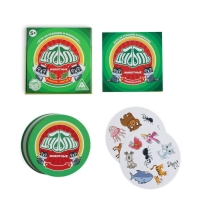 Настольная игра на реакцию и внимание &laquo;Дуббль. Животные&raquo;, 55 карт, 5+