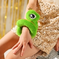 Мягкая игрушка змея &laquo;Золотая принцесса&raquo;, 17 см