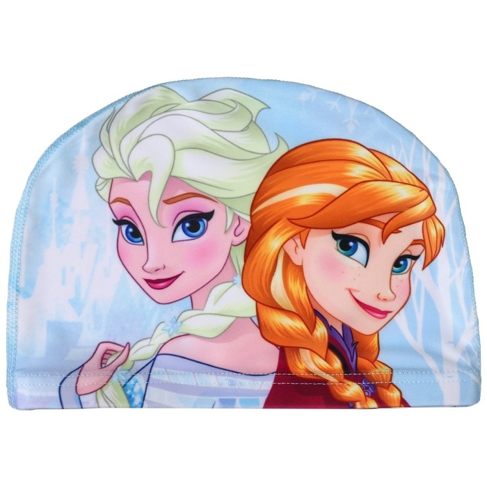 Набор детский &laquo;Холодное Сердце&raquo;, в комплекте шапка, очки для плавания, мешок