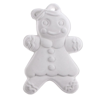 Новый год! Ёлочное украшение под раскраску &laquo;Печенька&raquo; с подвесом, кисть