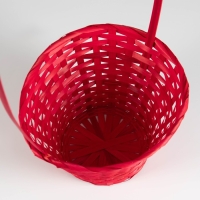 Корзина плетеная, бамбук, D23xH17/53см Корзина плетеная, бамбук, D23xH17/53см