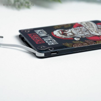 Новогоднее зарядное устройство &laquo;Real men&raquo;, 2500 mAh