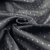 Ткань подкладочная &laquo;Горох&raquo;, двусторонняя, 100 % вискоза, 1 &times; 1,4 м, цвет серый