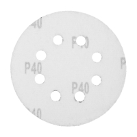 Круг абразивный шлифовальный под "липучку" ТУНДРА, перфорированный, 125 мм, Р40, 10 шт. Круг абразивный шлифовальный под "липучку" ТУНДРА, перфорированный, 125 мм, Р40, 10 шт.