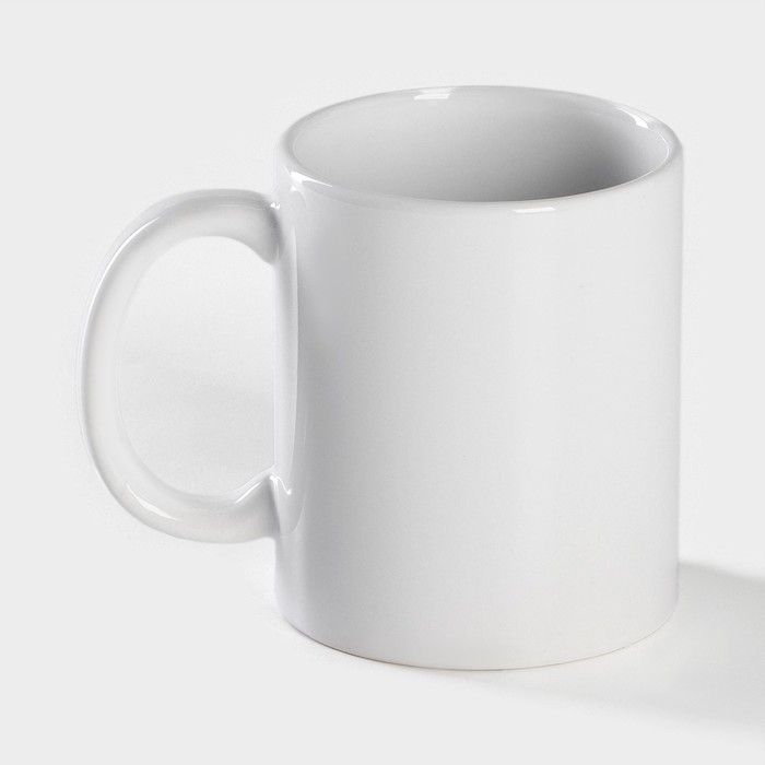 Кружка-хамелеон керамическая Доляна &laquo;Наслаждайся. Мечтай. Улыбайся&raquo;, 350 мл, цвет белый