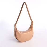 Сумка женская на молнии, цвет бежевый Сумка женская на молнии, цвет бежевый