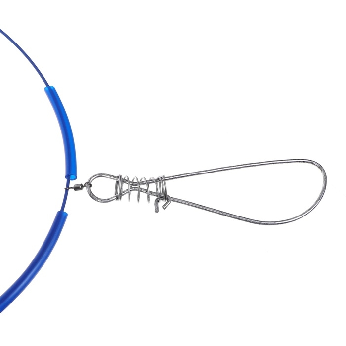 Кукан металлический с поплавком, 9 карабинов