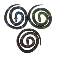 Прикол &laquo;Гадюка&raquo;, резиновая, 70 см, цвет чёрный