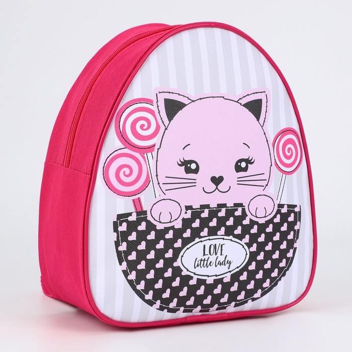 Рюкзак детский для девочки &laquo;Сладкий котик&raquo;, р-р. 23х20,5 см