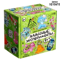 Набор для опытов «Классные эксперименты», 8в1 Набор для опытов «Классные эксперименты», 8в1