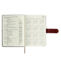 Ежедневник датированный 2024 A5 176 листов, deVENTE.Chelsea, твёрдая обложка из искусственной кожи, коричневый срез, магнитный хлястик, ляссе, кремовый блок 70 г/м2, коричневый Ежедневник датированный 2024 A5 176 листов, deVENTE.Chelsea, твёрдая обложка из искусственной кожи, коричневый срез, магнитный хлястик, ляссе, кремовый блок 70 г/м2, коричневый