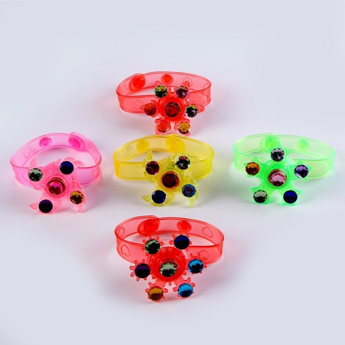 Спиннер &laquo;Браслетик&raquo;, световой, цвет МИКС