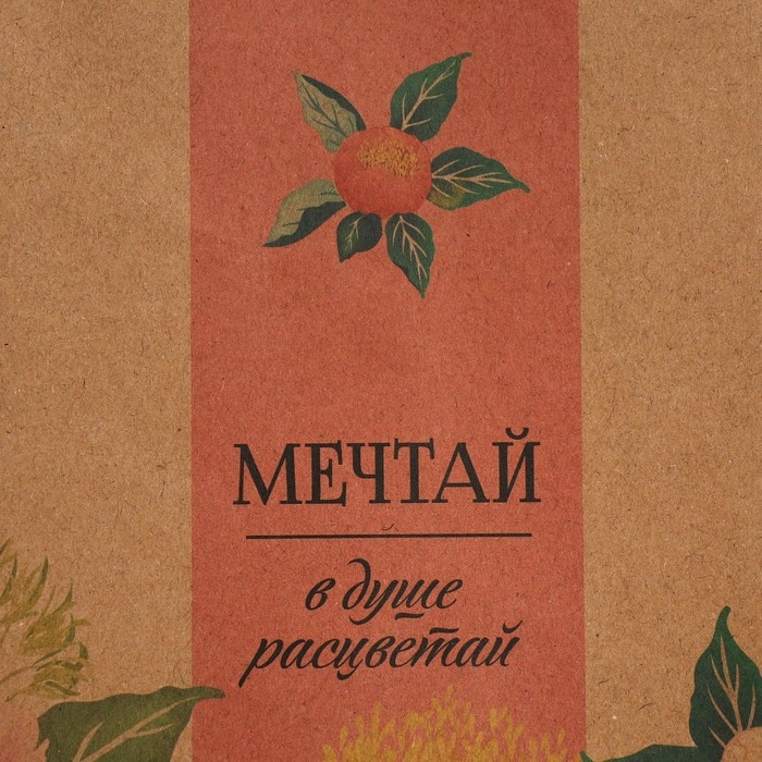 Пакет подарочный крафтовый, упаковка, &laquo;Мечтай&raquo;, ML 23 х 27 х 11.5 см