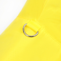 Комбинезон для собак, демисезонный с подкладом, размер S (ДС 25, Ог 37см), жёлтый Комбинезон для собак, демисезонный с подкладом, размер S (ДС 25, Ог 37см), жёлтый