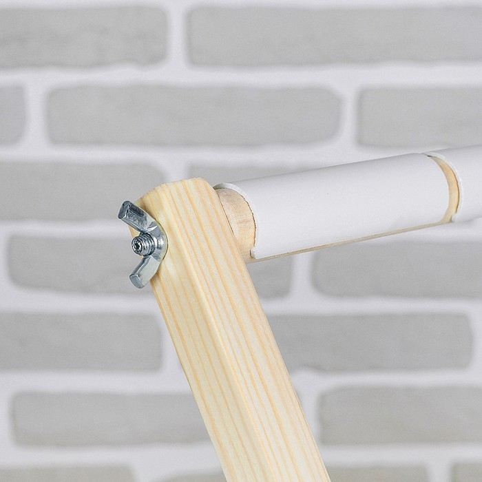 Пяльцы-рамка для вышивания, 30 &times; 40 см, с подставкой, цвет светлое дерево