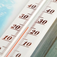 Термометр комнатный для измерения температуры воздуха "Бланш", от 0°С до +50°С, микс Термометр комнатный для измерения температуры воздуха "Бланш", от 0°С до +50°С, микс