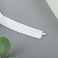 Лента тоннельная, двухстрочная, 10 мм, 10 ± 0,5 м, цвет белый Лента тоннельная, двухстрочная, 10 мм, 10 ± 0,5 м, цвет белый