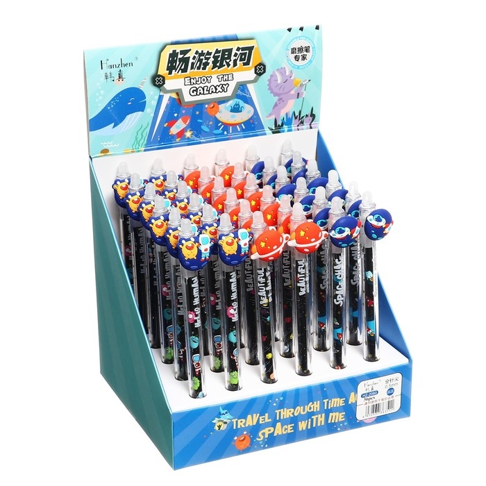 Ручка гелевая-прикол "Космос", МИКС