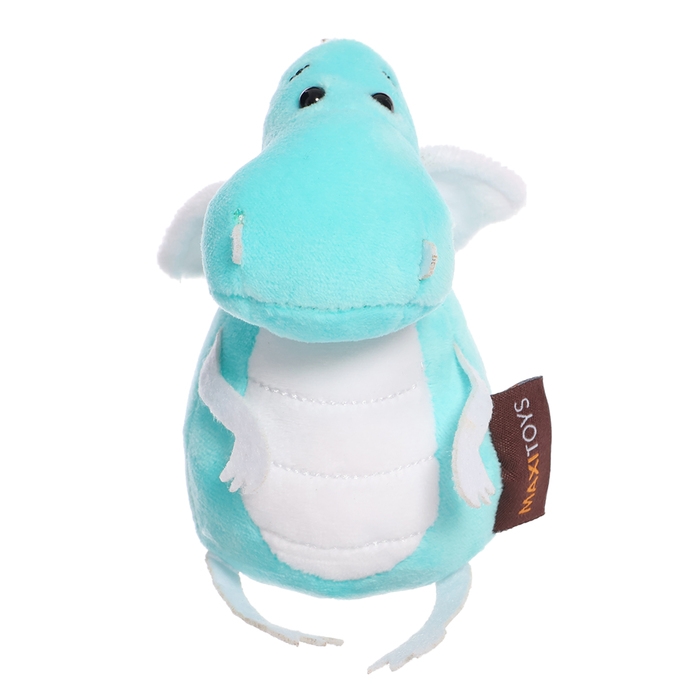 Мягкая игрушка &laquo;Дракончик&raquo;, бело-голубой животик, 13 см