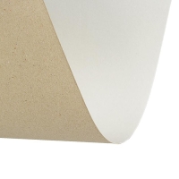 Картон хром-эрзац А3 (30х42см), 100 листов, 260 г/м2, "Ладога" немелованный, 0.35 мм