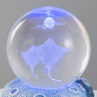 Ночник "Скаты" LED 1Вт USB 6х6х8см Ночник "Скаты" LED 1Вт USB 6х6х8см