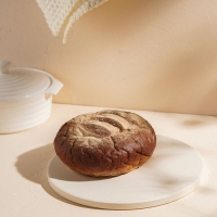 Пекарский камень SL Home &laquo;Вомеро&raquo;, d=30 см, толщина 1,5 см, цвет бежевый