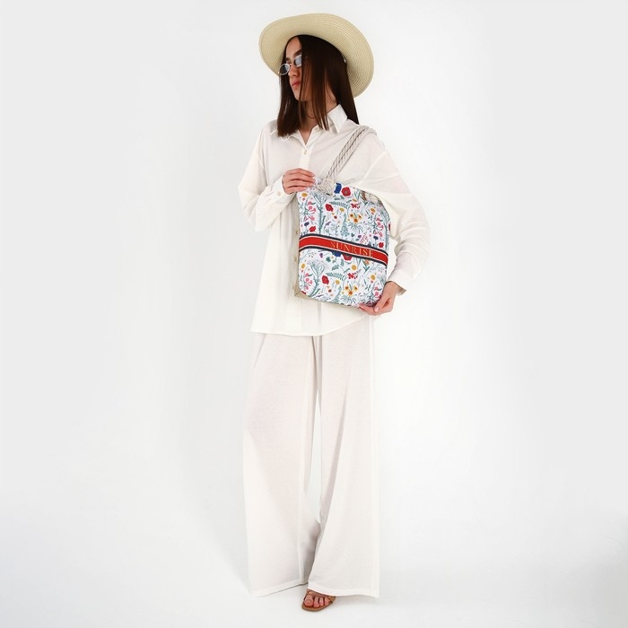 Сумка женская пляжная Сумка женская пляжная "Sunrise", 35х40 см