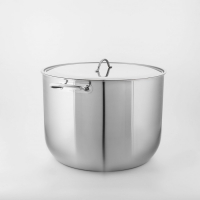 Кастрюля цельнотянутая «Профи», 50 л, d=45 см, металлическая крышка Кастрюля цельнотянутая «Профи», 50 л, d=45 см, металлическая крышка