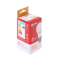 Лампа светодиодная IN HOME LED-A60-VC, Е27, 20 Вт, 230 В, 3000 К, 1900 Лм Лампа светодиодная IN HOME LED-A60-VC, Е27, 20 Вт, 230 В, 3000 К, 1900 Лм