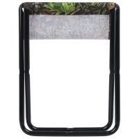 Стул складной Nika, 35 х 30 х 37 см, принт с дубовыми листьями Стул складной Nika, 35 х 30 х 37 см, принт с дубовыми листьями