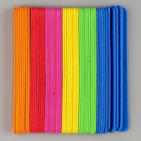 Набор фигурок из EVA "Радуга", 50 шт, 12 см, цвет МИКС