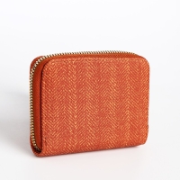 Кошелёк детский на молнии, цвет рыжий Кошелёк детский на молнии, цвет рыжий