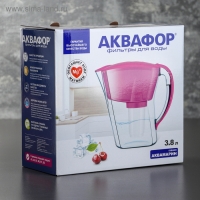 Фильтр-кувшин &laquo;Аквафор-Аквамарин&raquo;, 3,8 л, цвет розовый