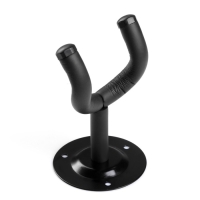 Держатель для гитары Music Life настенный, чёрный Держатель для гитары Music Life настенный, чёрный