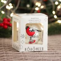 Шар "Веселый снегирь 3", 65 мм., в подарочной упаковке Шар "Веселый снегирь 3", 65 мм., в подарочной упаковке