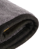 Тряпка для автомобиля CARTAGE, микрофибра, 800 г/м&sup2;, 30&times;20 cм, желто-серая