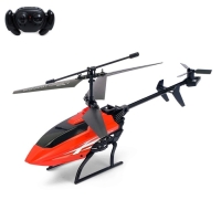 Вертолёт радиоуправляемый &laquo;Эксперт&raquo;, работает от аккумулятора, цвет красный