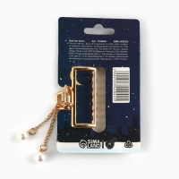 Краб для волос новогодний &laquo;Зима - самое романтичное время&raquo;, на Новый год, 4,5 см