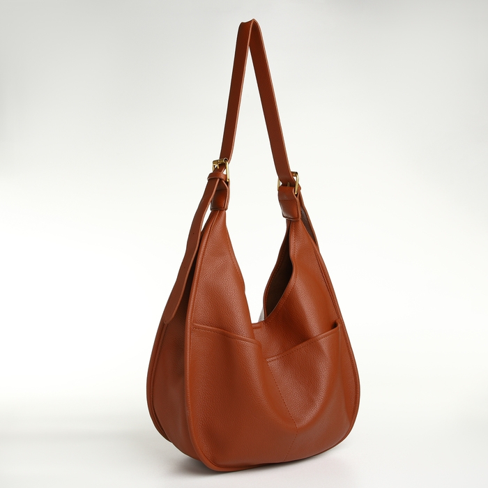 Сумка женская на магните TEXTURA, средний размер, цвет коричневый Сумка женская на магните TEXTURA, средний размер, цвет коричневый