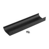 Ручка "ЭЛМАТ" 105, м/о 160, пластик, цвет черный Ручка "ЭЛМАТ" 105, м/о 160, пластик, цвет черный