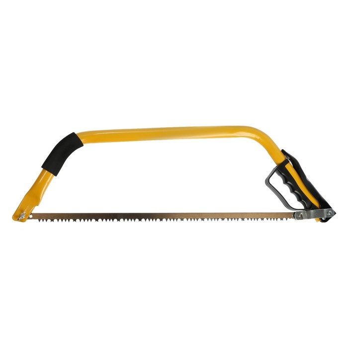 Пила лучковая ТУНДРА, Пила лучковая ТУНДРА, "волчий зуб" для быстрого пила по сухой и мокрой древесине, 600 мм
