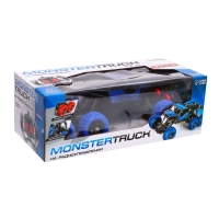 Джип радиоуправляемый 6X6, 1:18, работает от аккумулятора, цвет синий