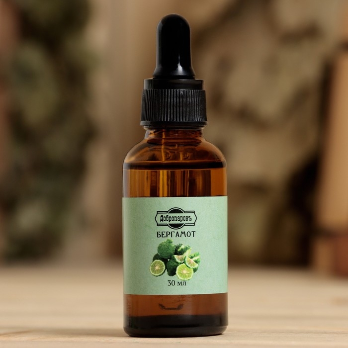 Эфирное масло "Бергамот", 30 мл, Добропаровъ