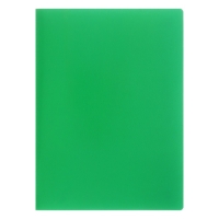 Набор папок А5, 20 вкладышей, Calligrata, зеленые, 3 штуки