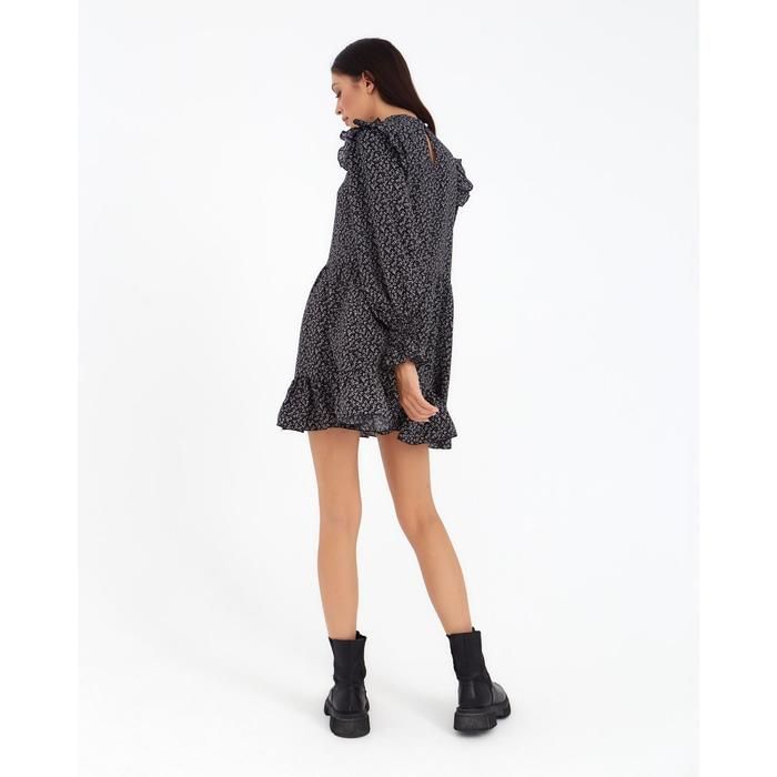 Платье женское MIST р. 48, черный Платье женское MIST р. 48, черный