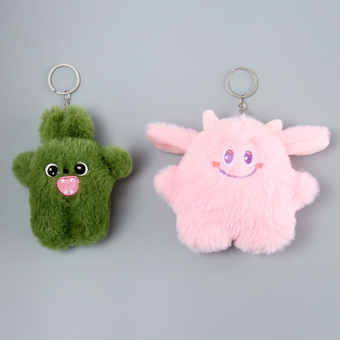 Мягкая игрушка на подвесе &laquo;Монстрики&raquo;, 11 см, виды МИКС