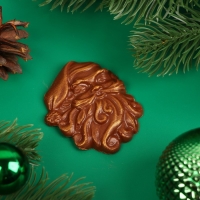 Новый год. Фигура из молочного шоколада "Дед мороз Хо-Хо-хо" , 20 г &plusmn; 5 %