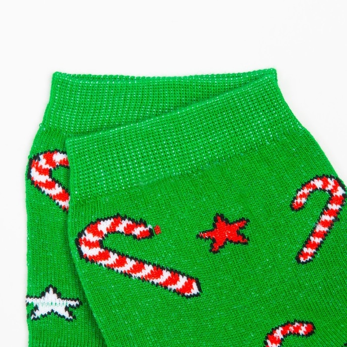 Носки женские &laquo;Карамель&raquo; цвет зелёный, размер 23-25