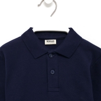 Джемпер (поло) детский MINAKU цвет темно-синий, рост 104